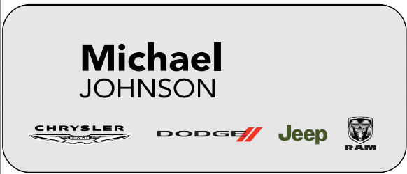 CDJR - Name Tags 