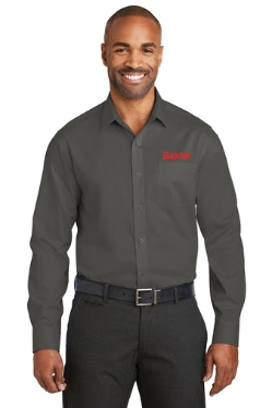 Port Authority® Long Sleeve SuperPro React™ Twill Shirt - BAX W808